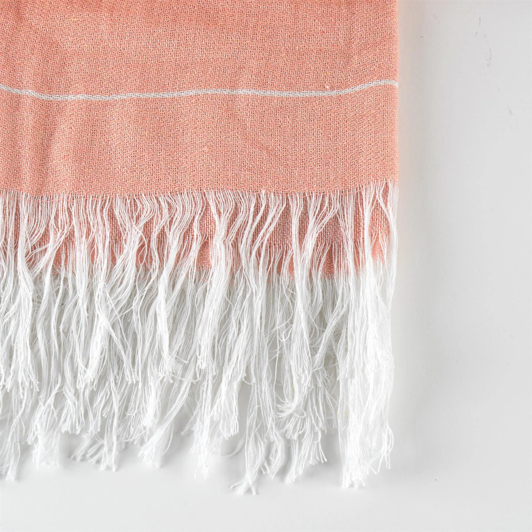 170cm x 90cm Turkish Cotton Pinstripe Bath Towel - By Nicola Spring