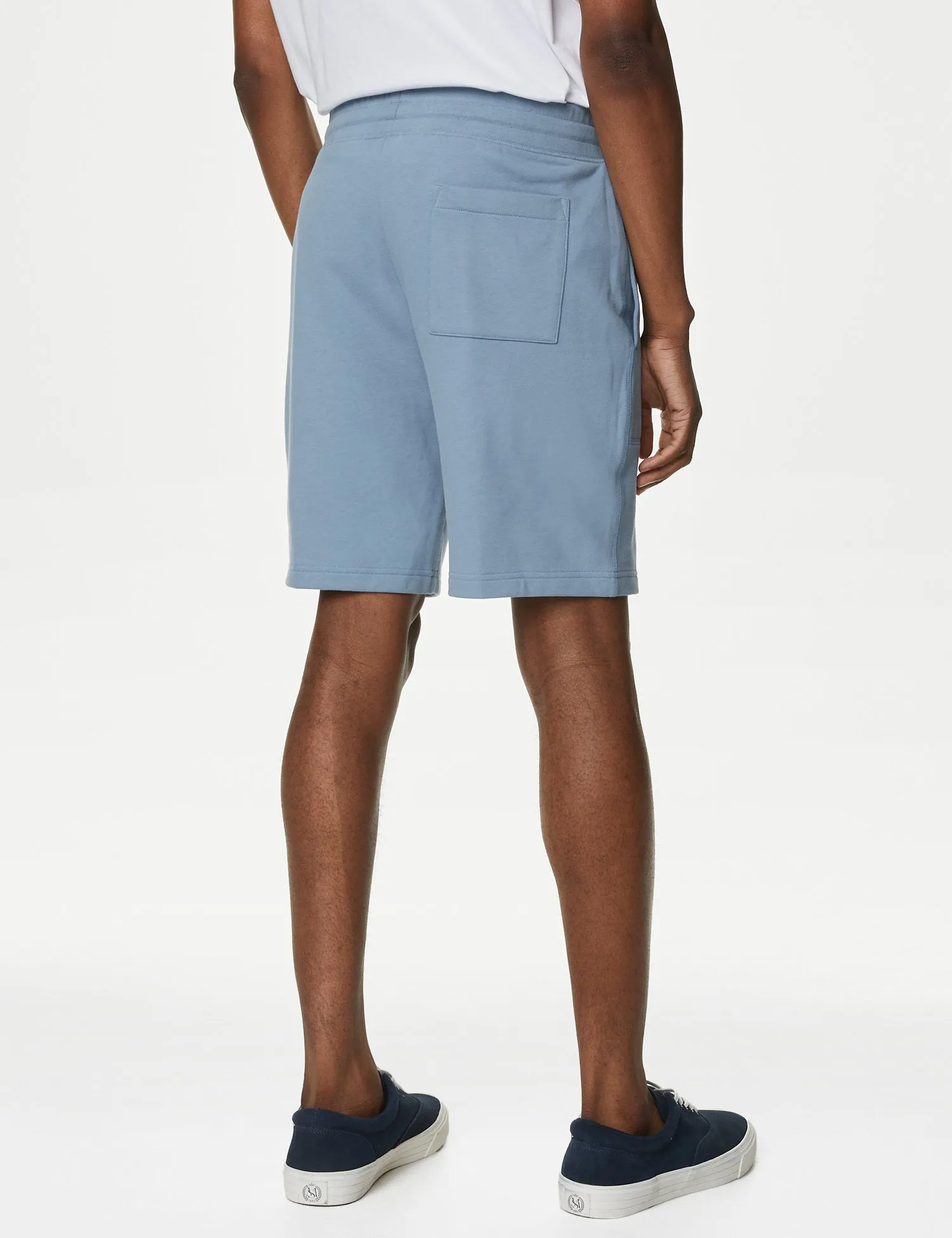 2pk Pure Cotton Jersey Shorts