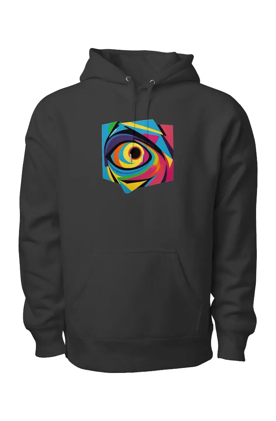 Abstract Eye 2 Premium Heavyweight Hooded Sweatshirt