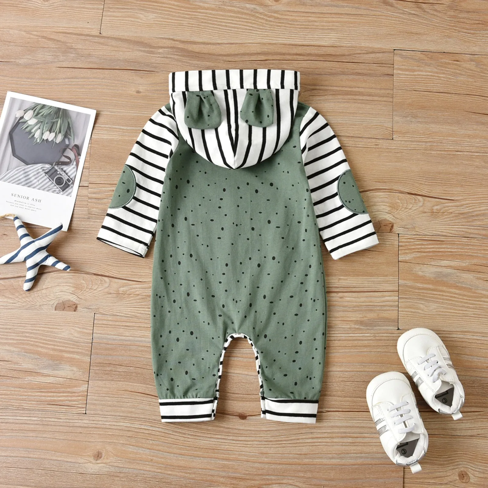 BABY BEAR Polka Dot Jumpsuit