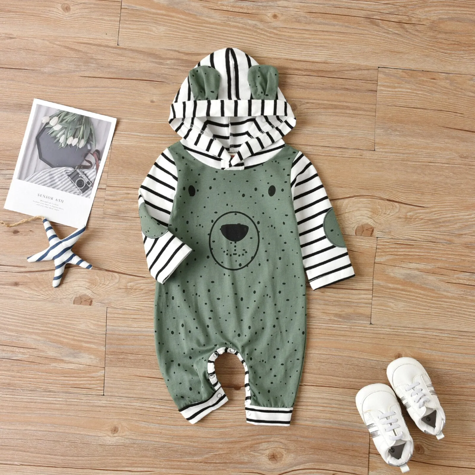 BABY BEAR Polka Dot Jumpsuit