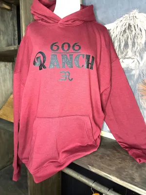 Bar 606 Sweatshirt in Red