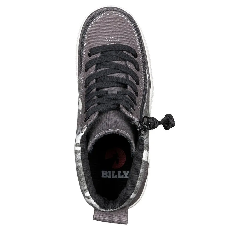 Billy Kid's Grey Camo BILLY Street High Tops