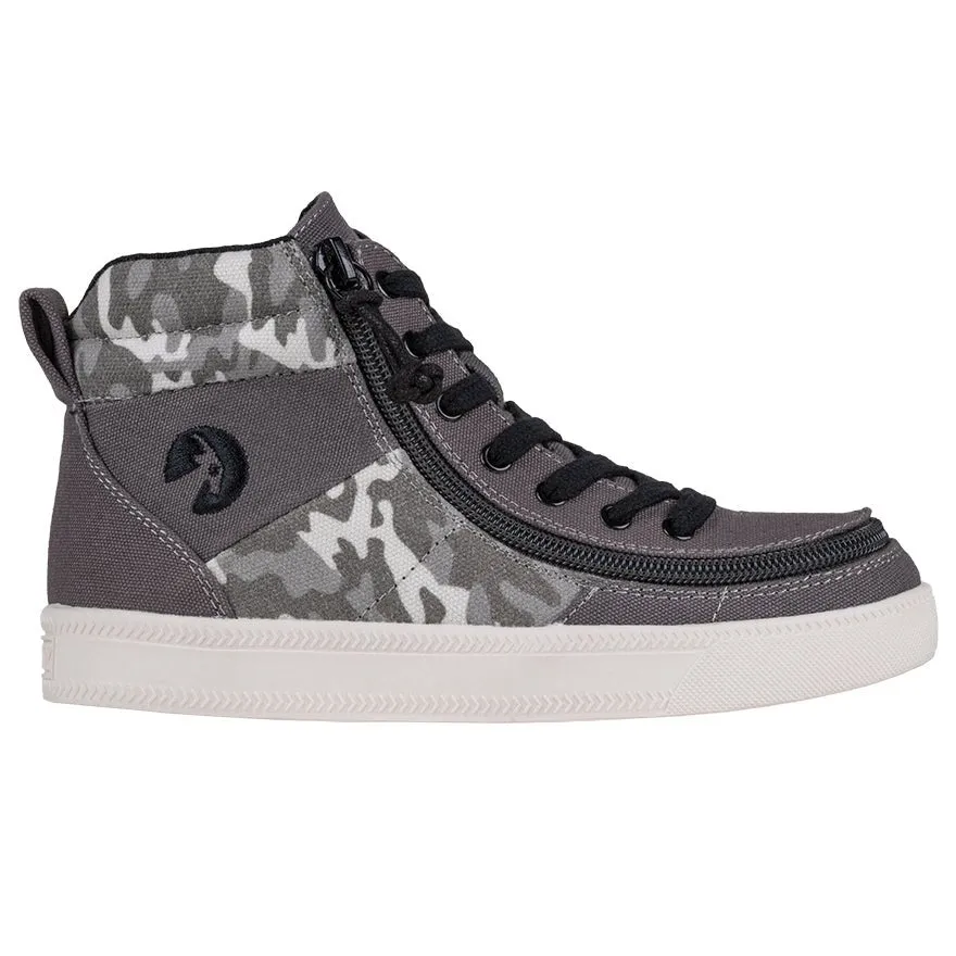 Billy Kid's Grey Camo BILLY Street High Tops