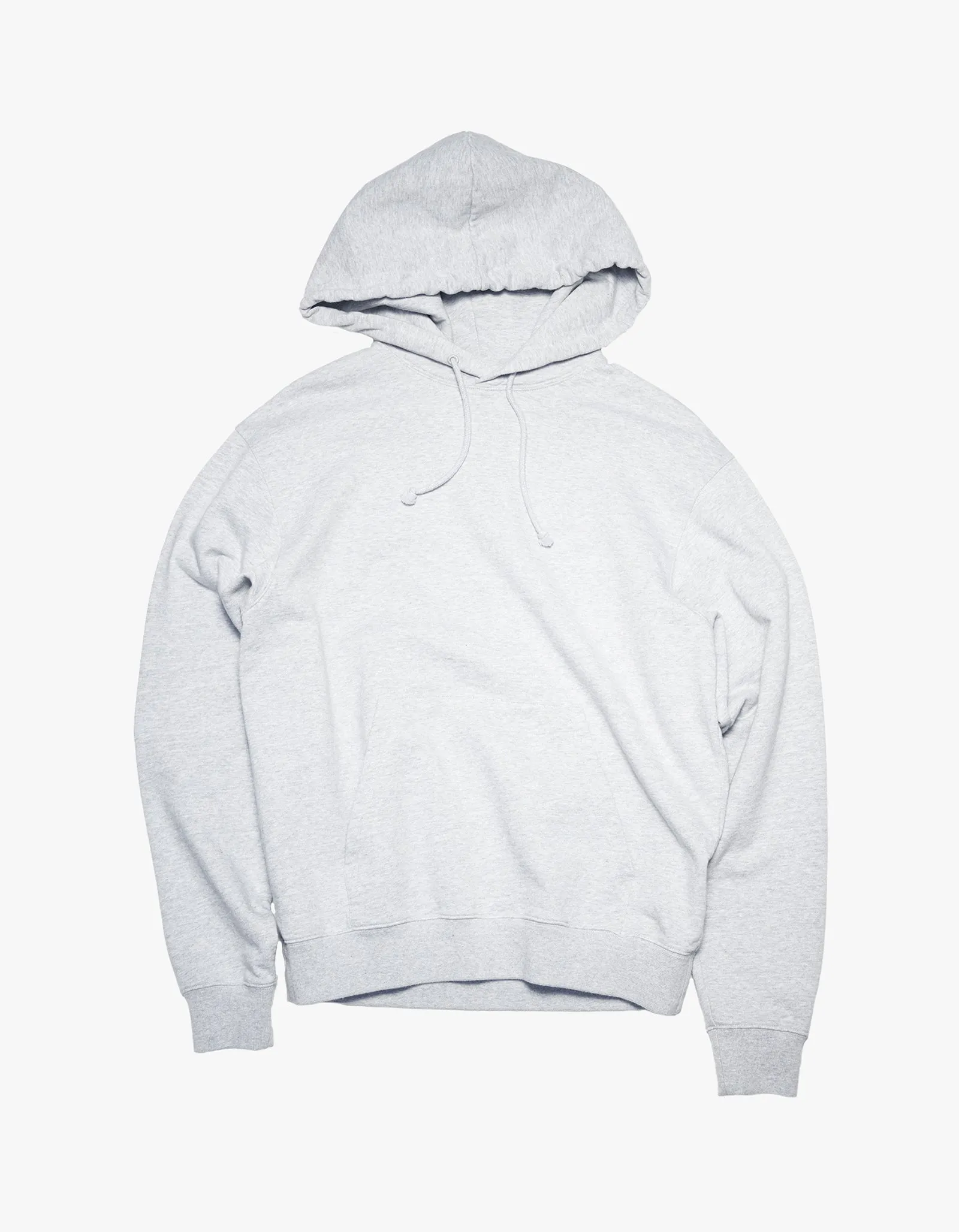 Bjorn Hooded Sweatshirt - Grey Melange