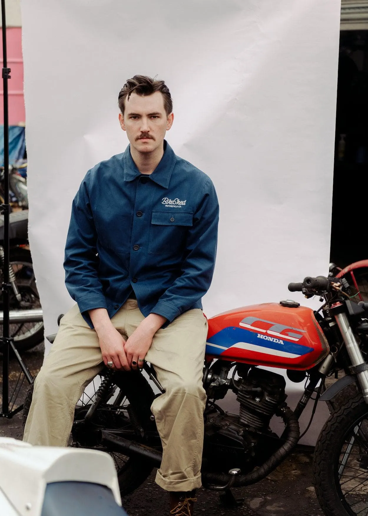 BSMC Chain Chore Jacket - Blue