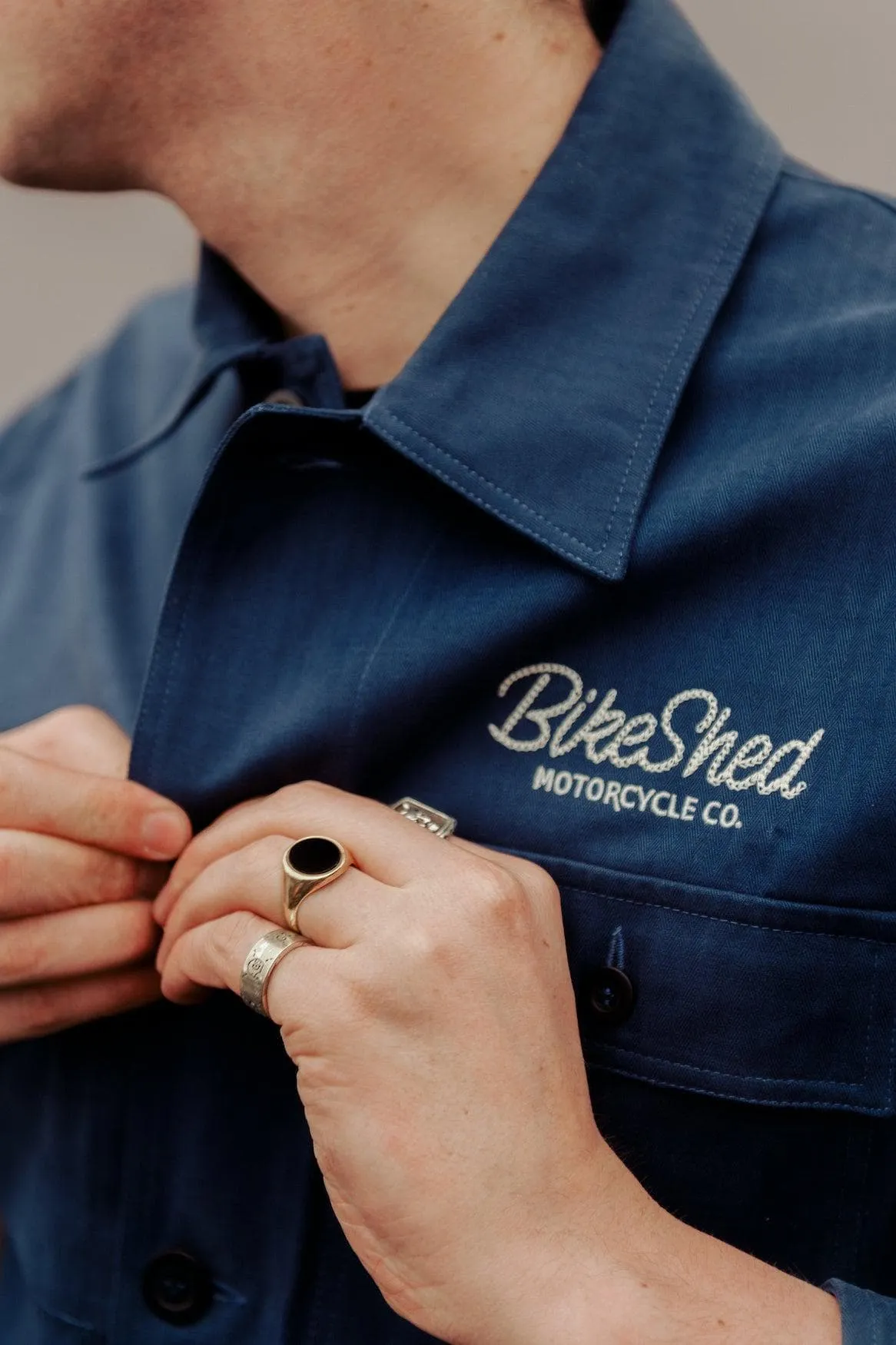 BSMC Chain Chore Jacket - Blue