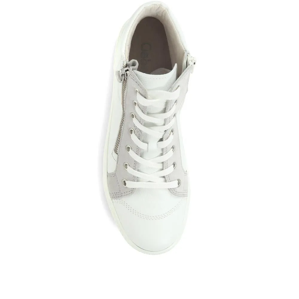 Bulner Suede High-Top Trainers - GAB35514 / 321 584