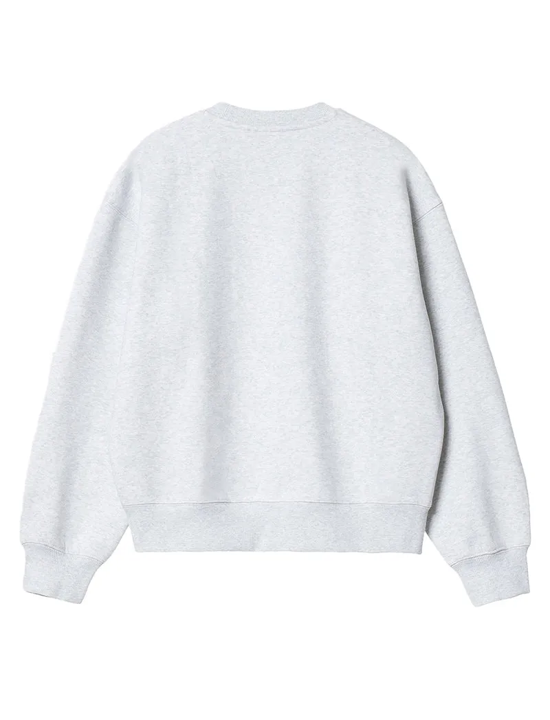 Carhartt WIP Bubbles Sweatshirt Grey Heather / Cassis