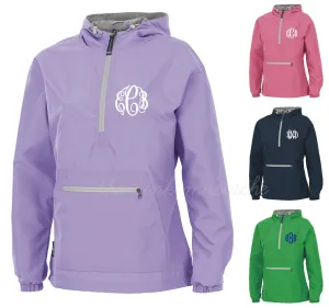 Charles River Monogrammed Lined Jacket Pullover/ XXS- XXXL