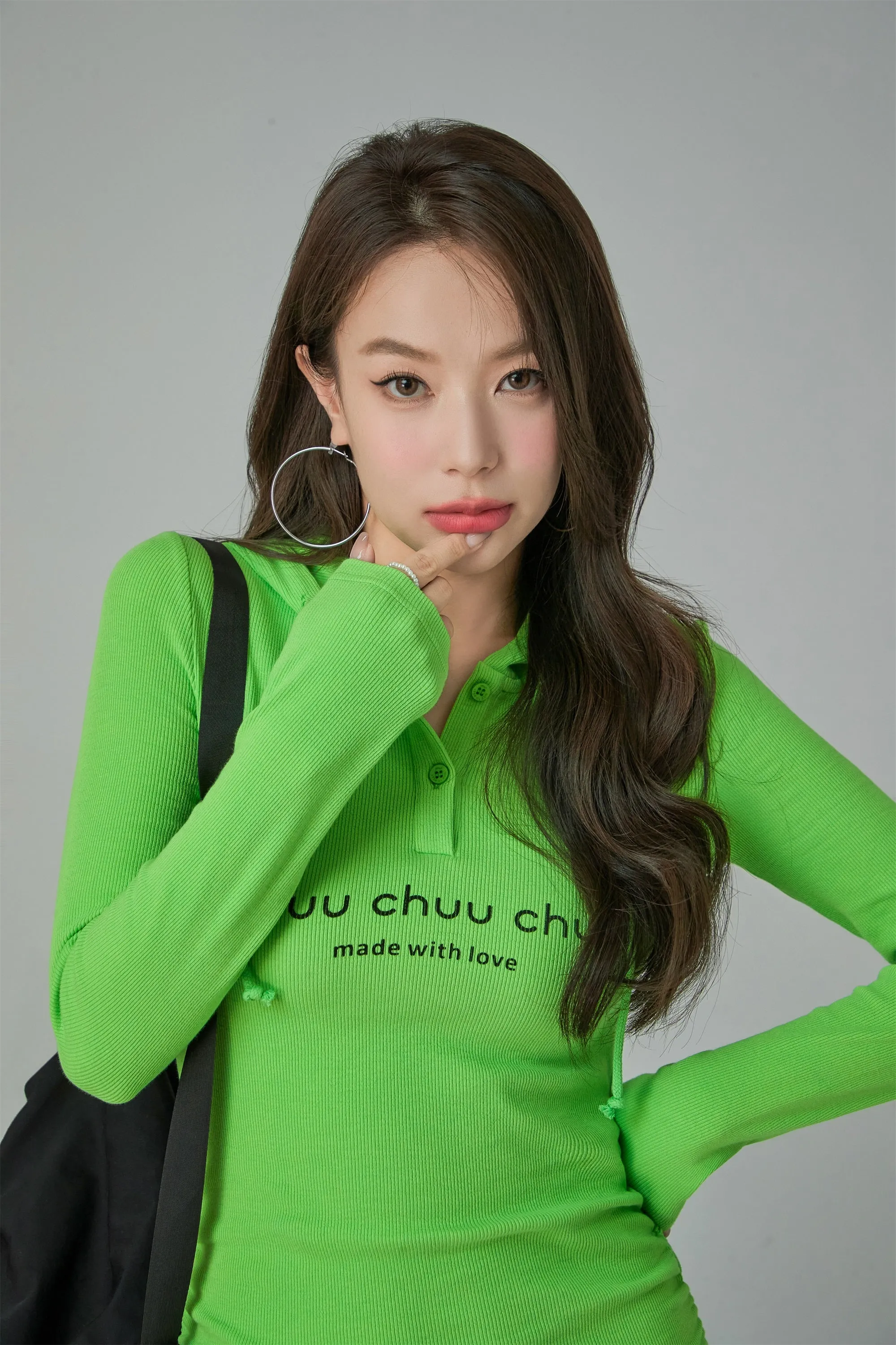 Chuu Hooded Mini Dress