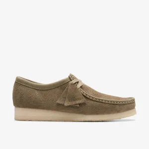 Clarks Originals Wallabee Low Top Men's Pale Khaki Suede 26175710