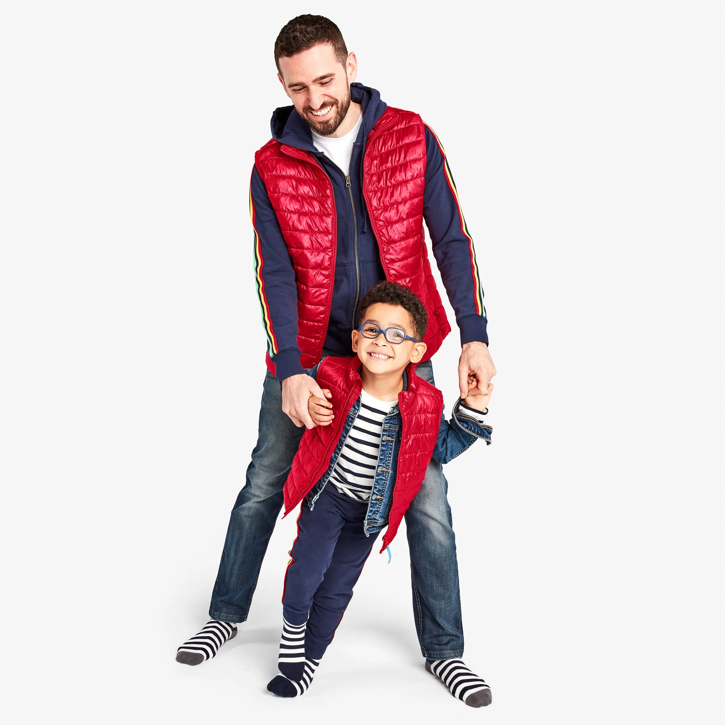 Clearance fit 2 grown-ups puffer vest