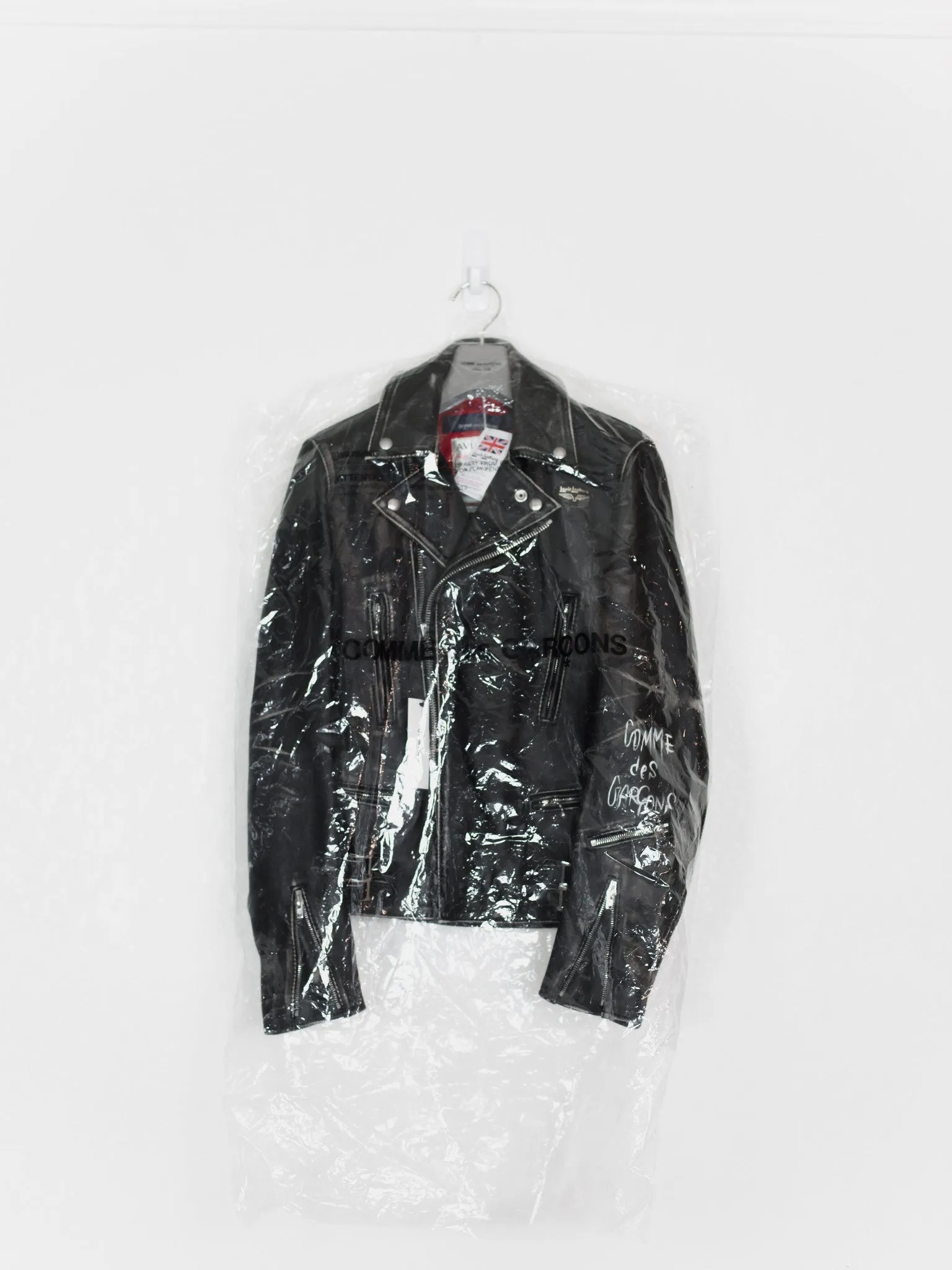 Comme des Garçons x Lewis Leathers Live Free Die Strong Lightning Rider