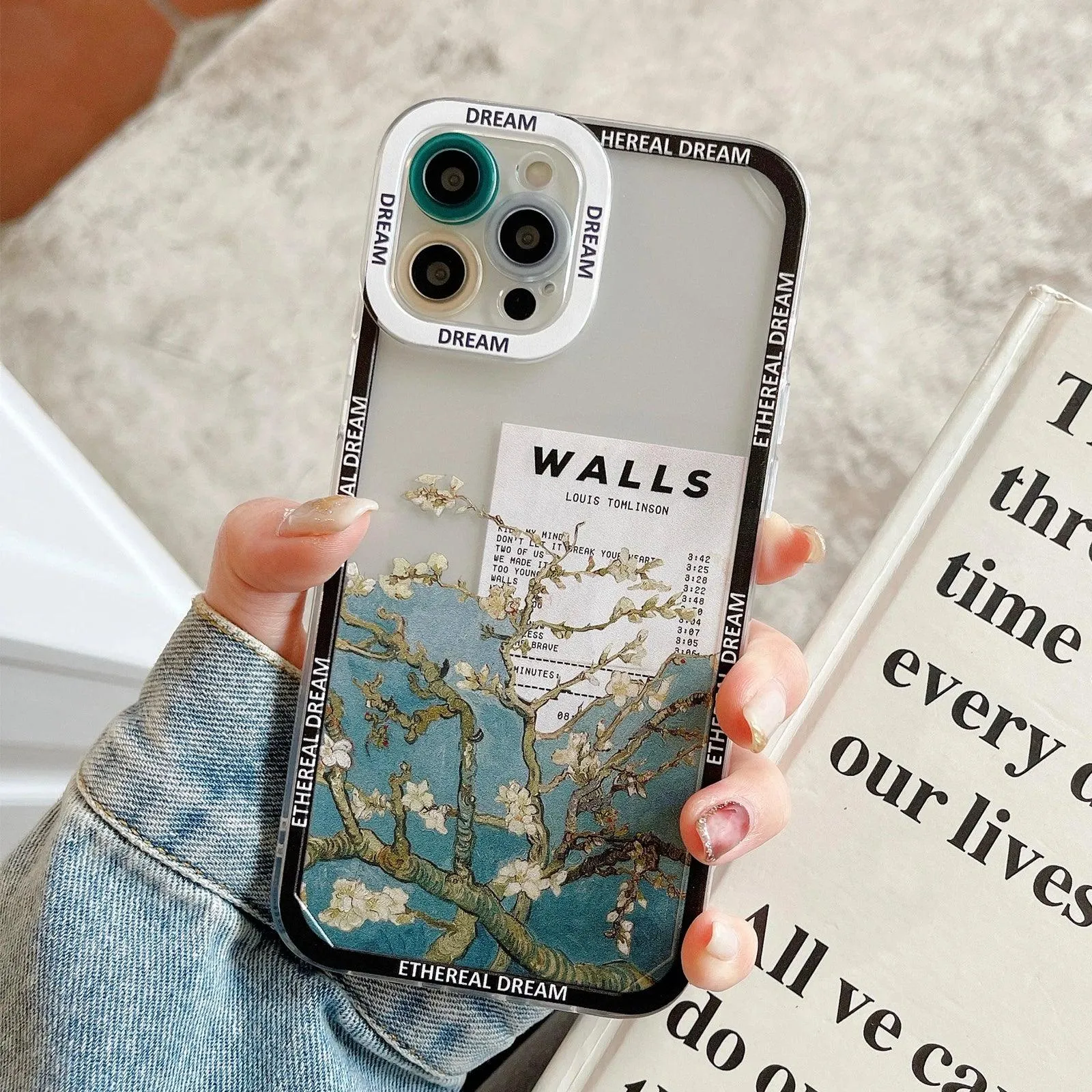 Cute Art Painting Design Phone Cases for iPhone 7, 8 Plus, X, XR, XS Max, 11, 12, 13, 14 Pro - Covers