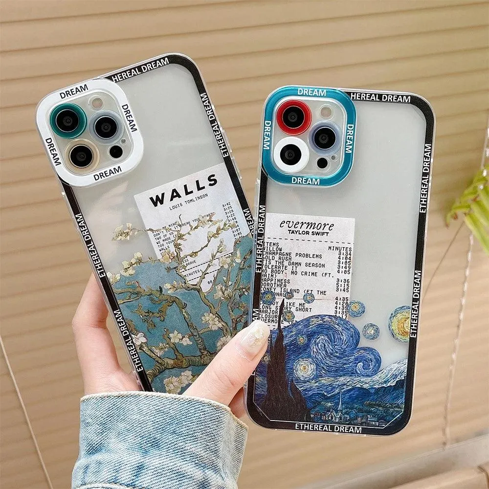 Cute Art Painting Design Phone Cases for iPhone 7, 8 Plus, X, XR, XS Max, 11, 12, 13, 14 Pro - Covers