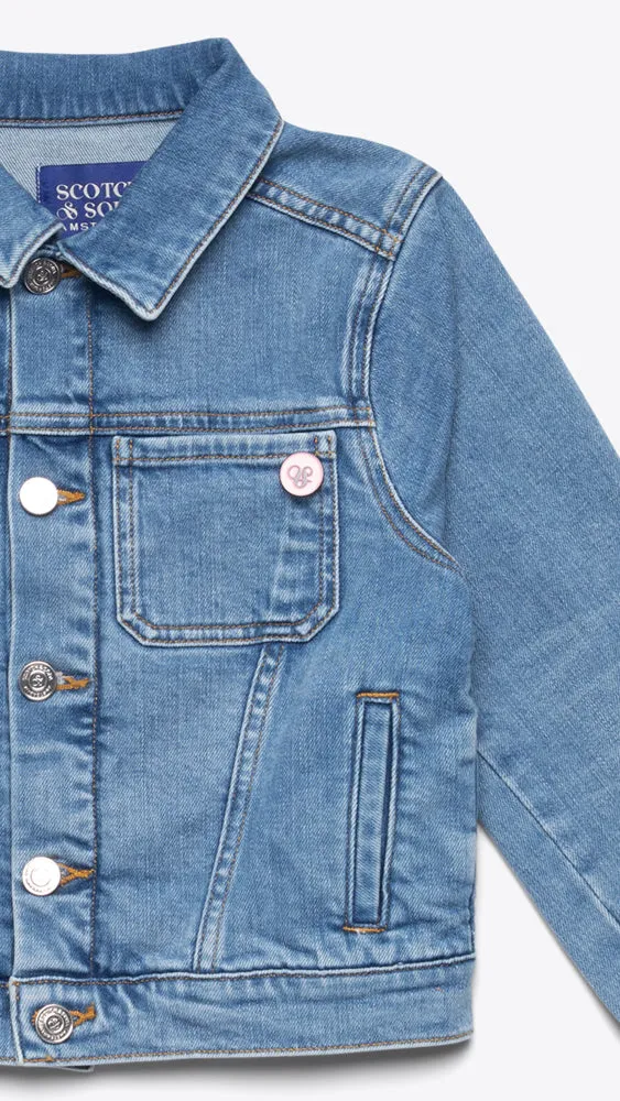 Denim Jacket Cotton - Blauw Oasis