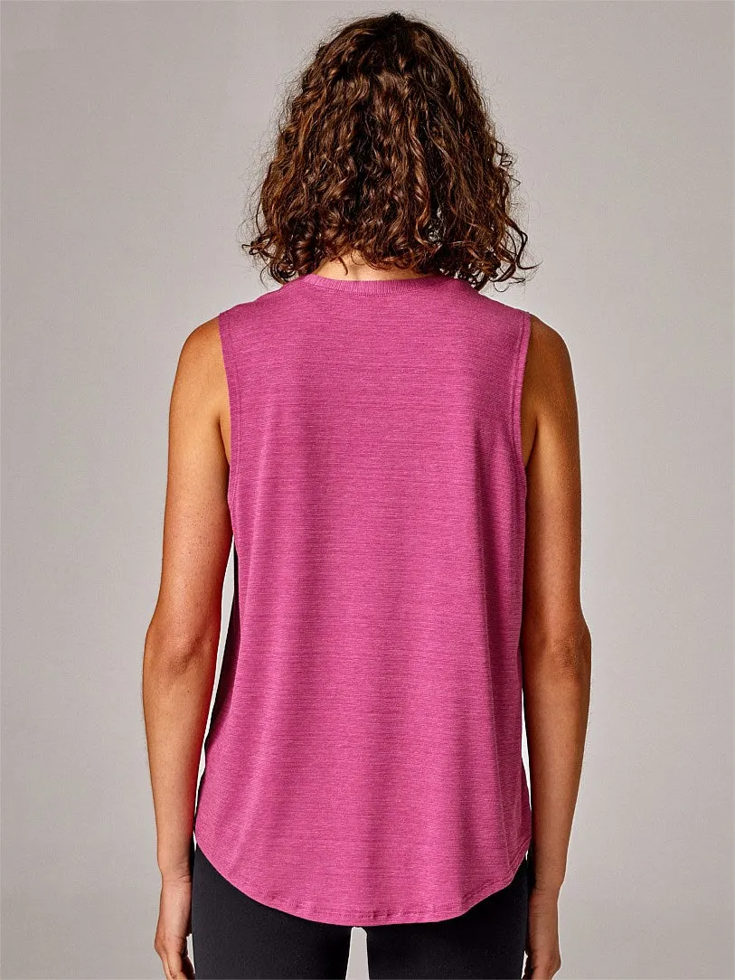 Dial Up Workout Tank (Maidn Pink)