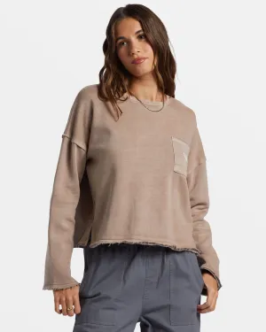 Doheny Crew Neck Sweatshirt - Root Beer