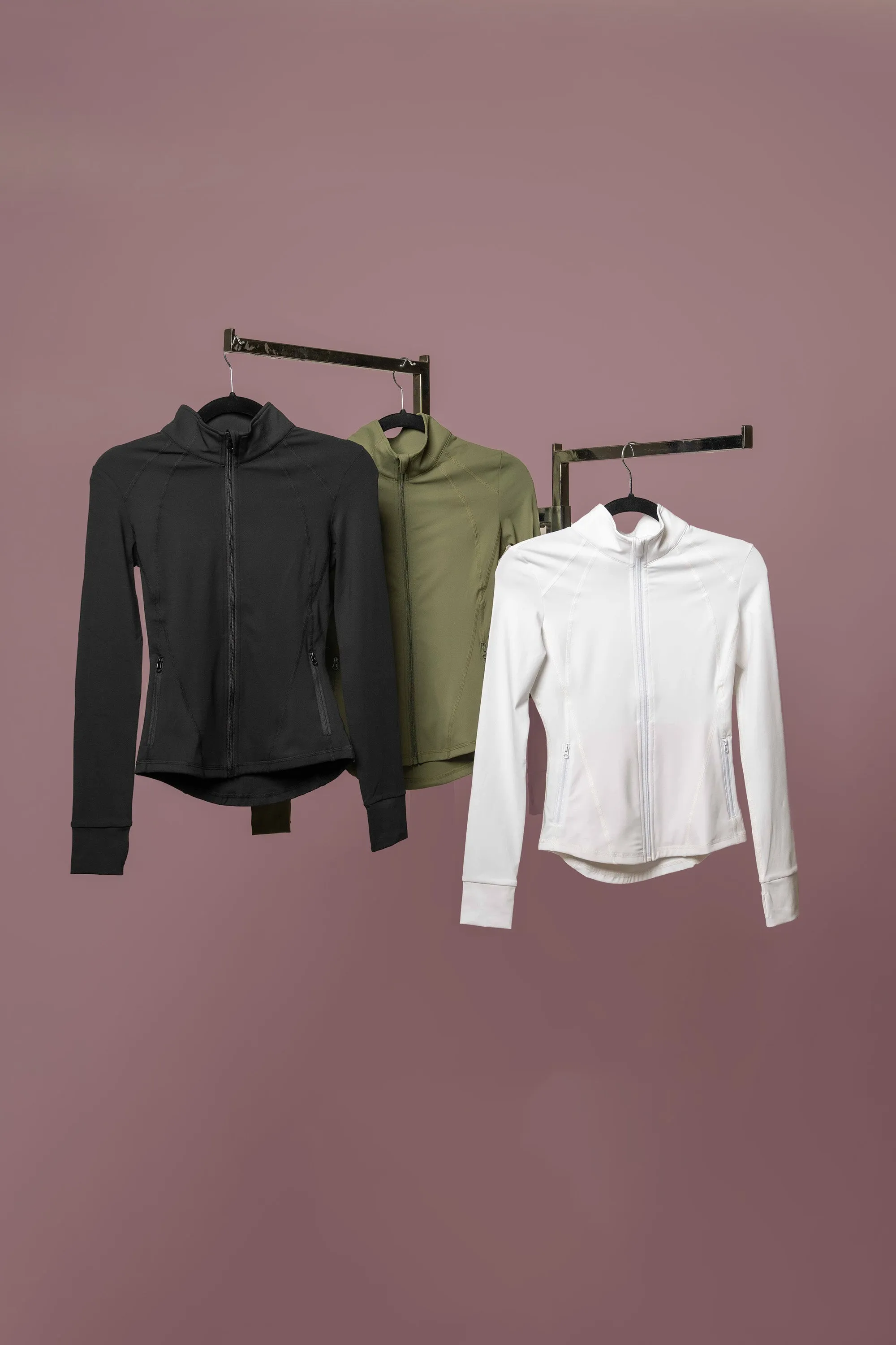 Effortless Fitted Sport Jacket