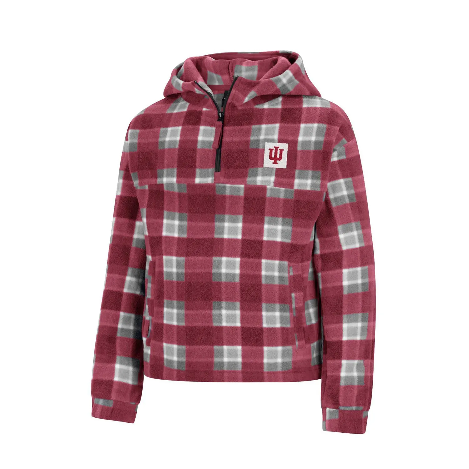 Girls Indiana Hoosiers Floofloovers 1/4 Zip Jacket