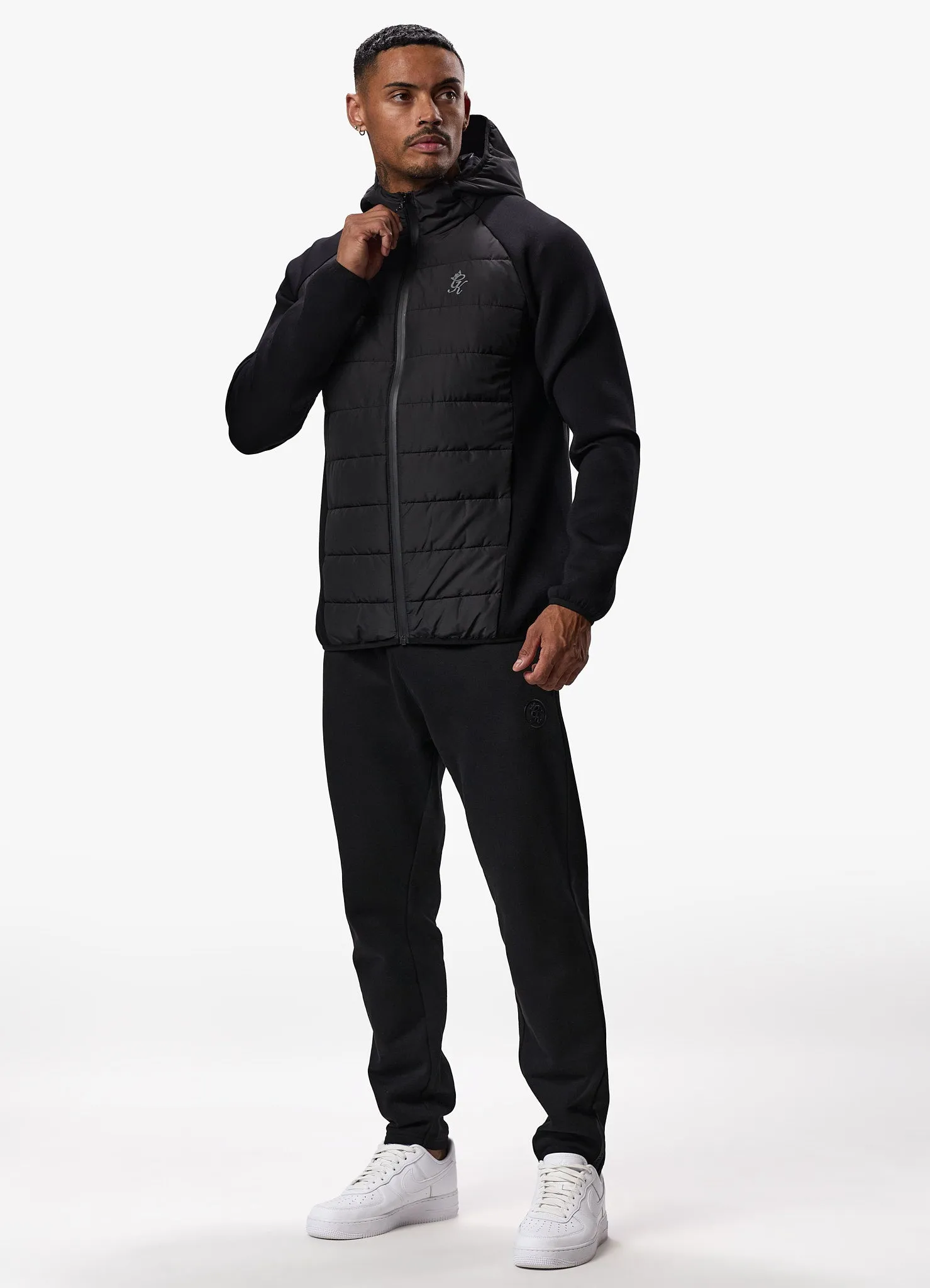 Gym King Hybrid Jacket - Black