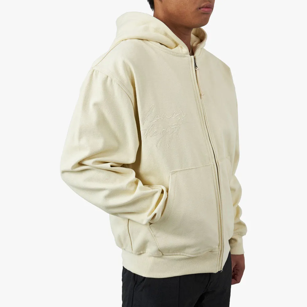 Honor The Gift Full Zip Truth Hoodie / Bone