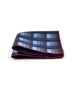 Hues of Blue Pocket Square