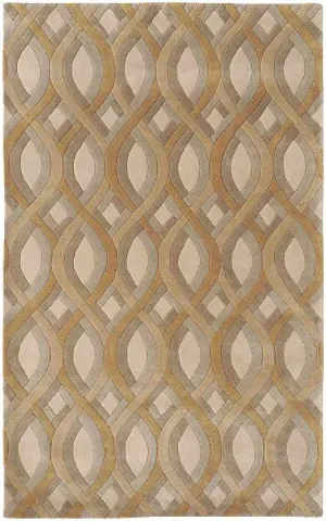 Jefrda Transitional Camel Area Rug