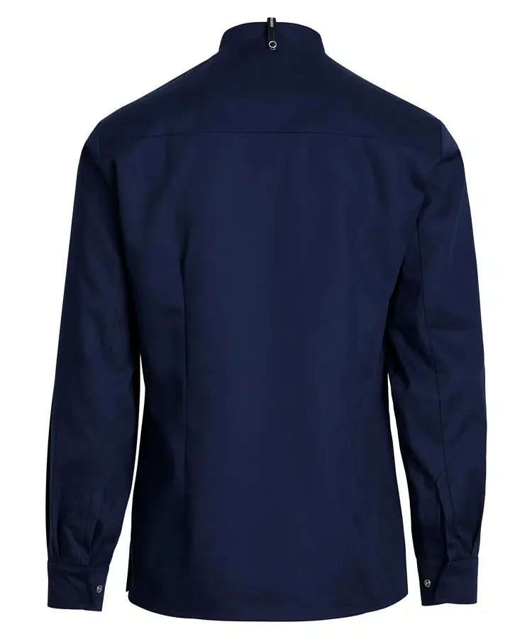 Kentaur 25241 Tencel Chef/Service Sailor Blue Shirt