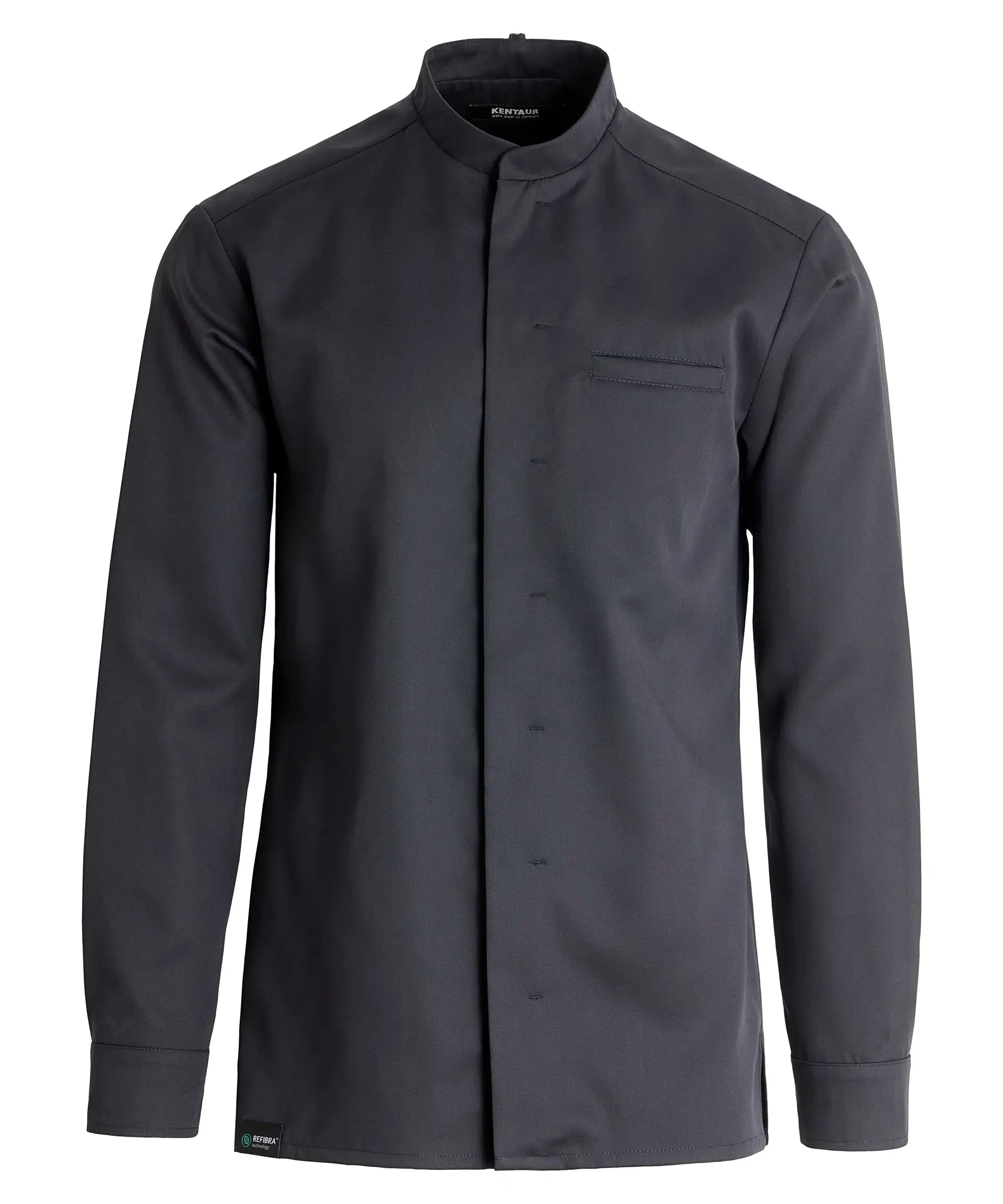 Kentaur 25281 Chef Black Shirt Refibra™ Tencel