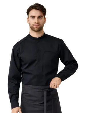 Kentaur 25281 Chef Black Shirt Refibra™ Tencel