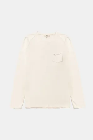 LONG SLEEVE ESSENTIAL OFF-WHITE