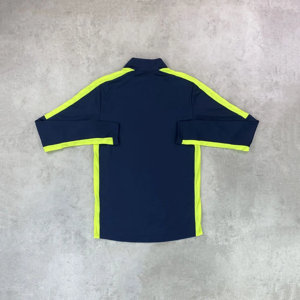 Nike Academy Drill Half Zip Obsidian/ Volt