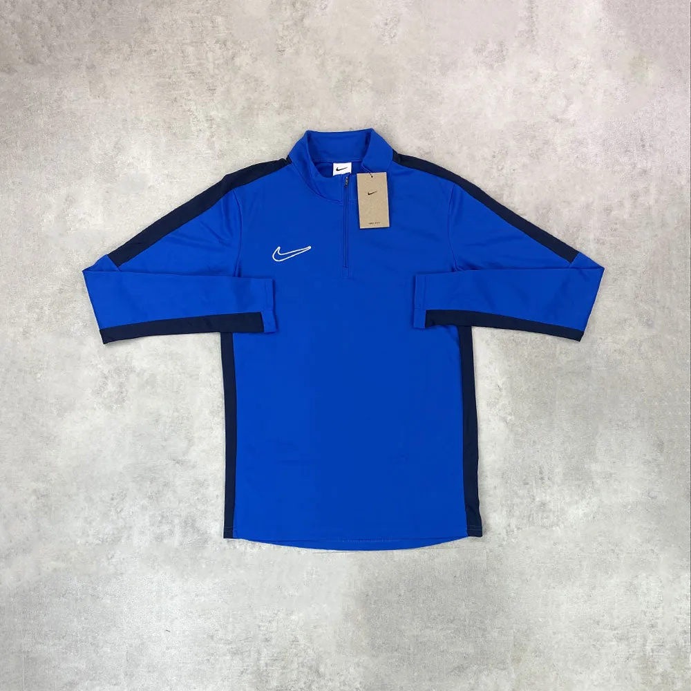 Nike Academy Drill Half Zip Royal Blue/ Obsidian