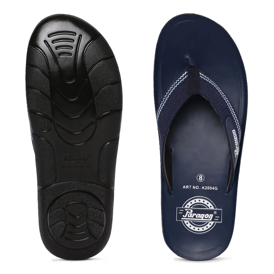 Paragon  K2004G Men Stylish Lightweight Flipflops | Casual & Comfortable Daily-wear Slippers for Indoor & Outdoor | For Everyday Use