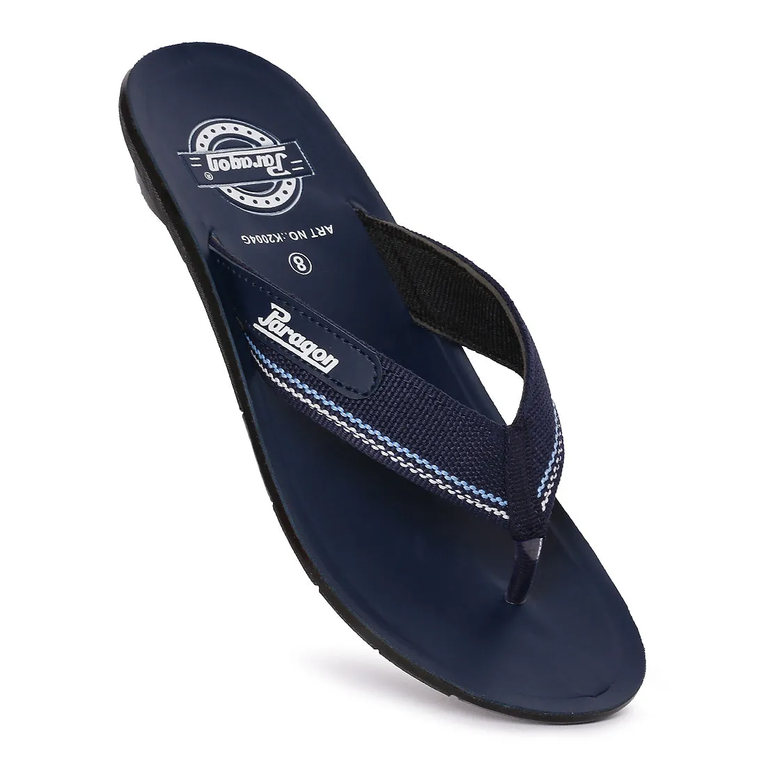 Paragon  K2004G Men Stylish Lightweight Flipflops | Casual & Comfortable Daily-wear Slippers for Indoor & Outdoor | For Everyday Use