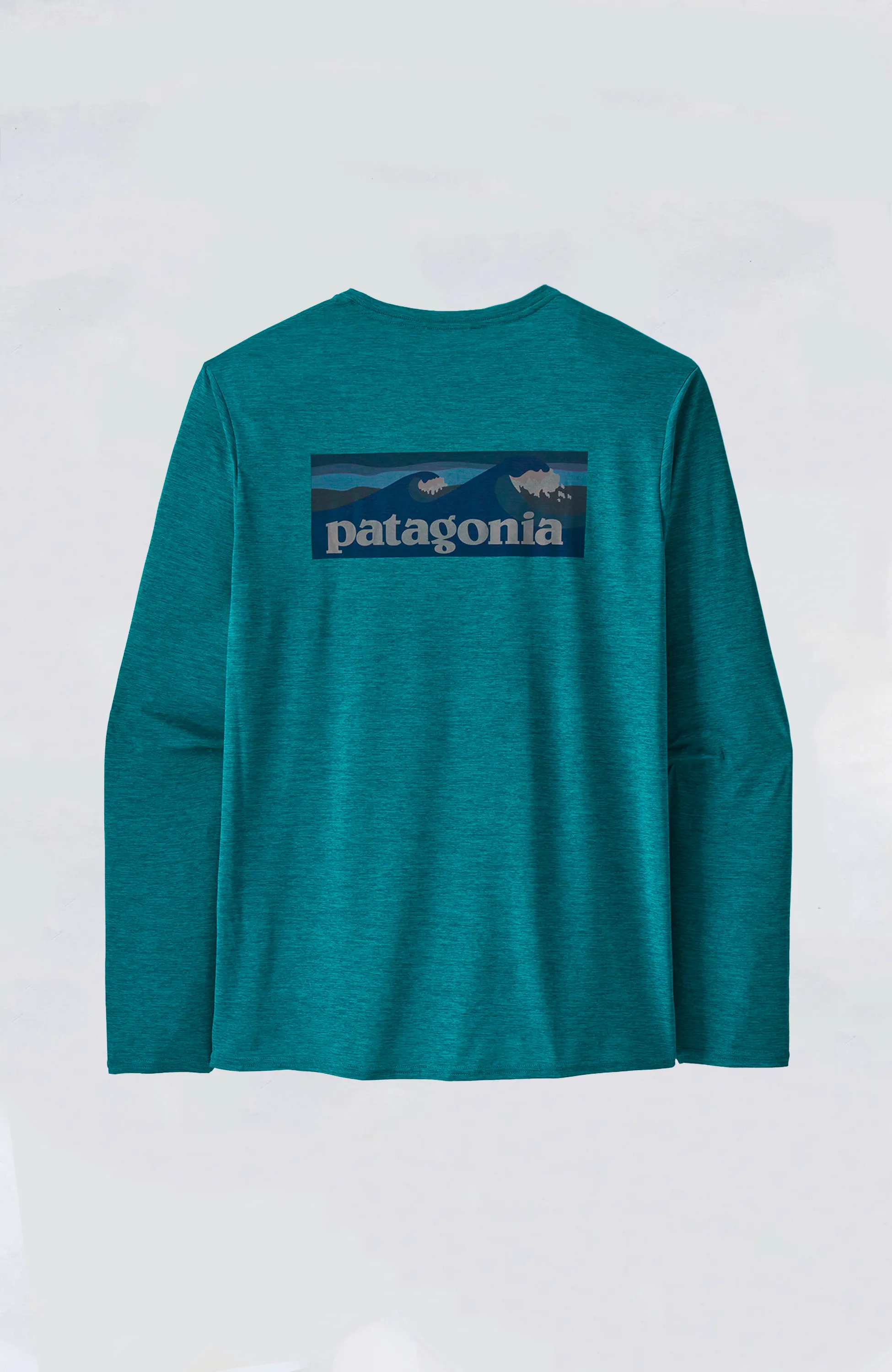 Patagonia - M's L/S Cap Cool Daily Graphic Shirt - Waters