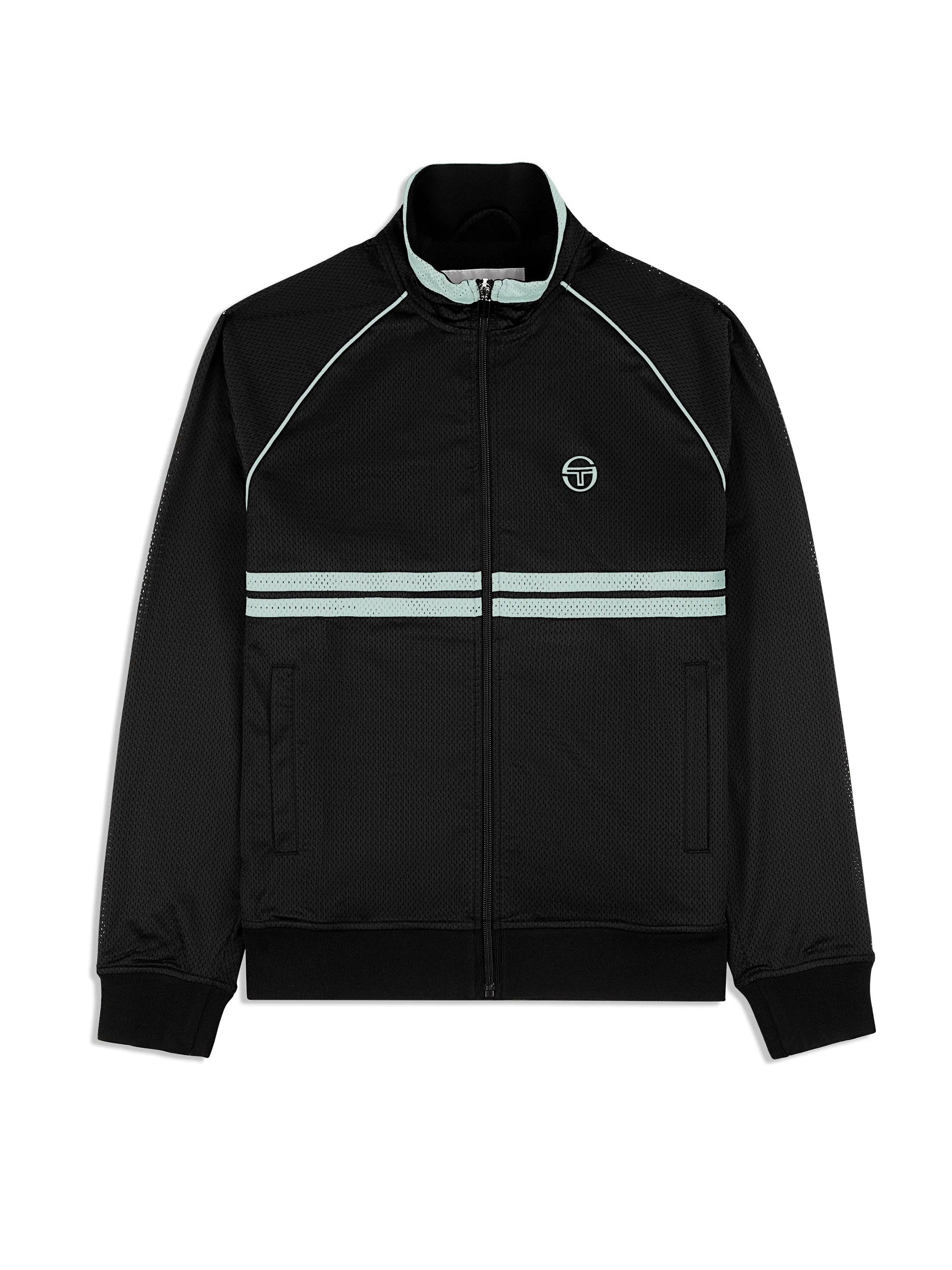 Spazio Dallas Track Jacket- Black Beauty