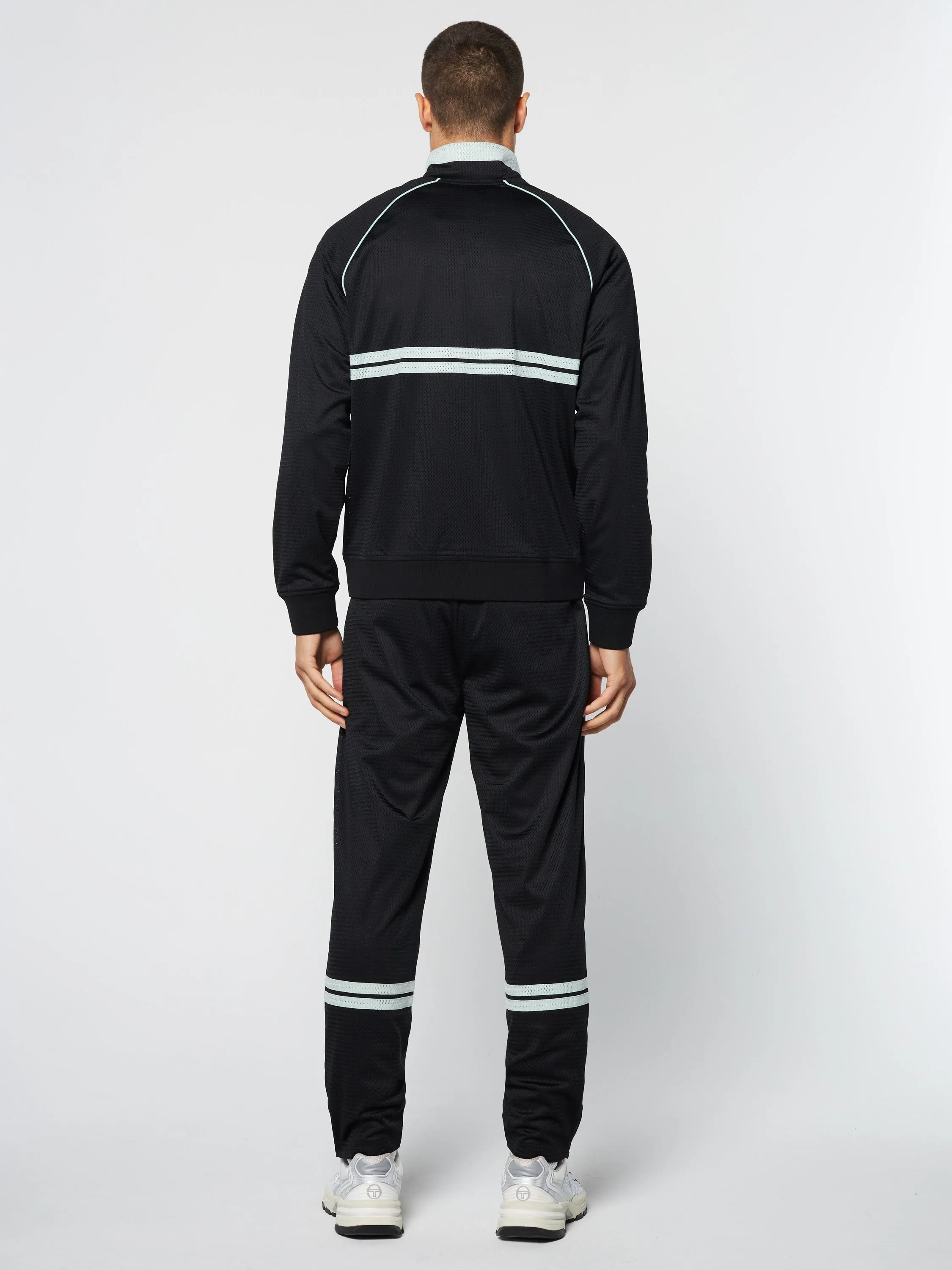 Spazio Dallas Track Jacket- Black Beauty