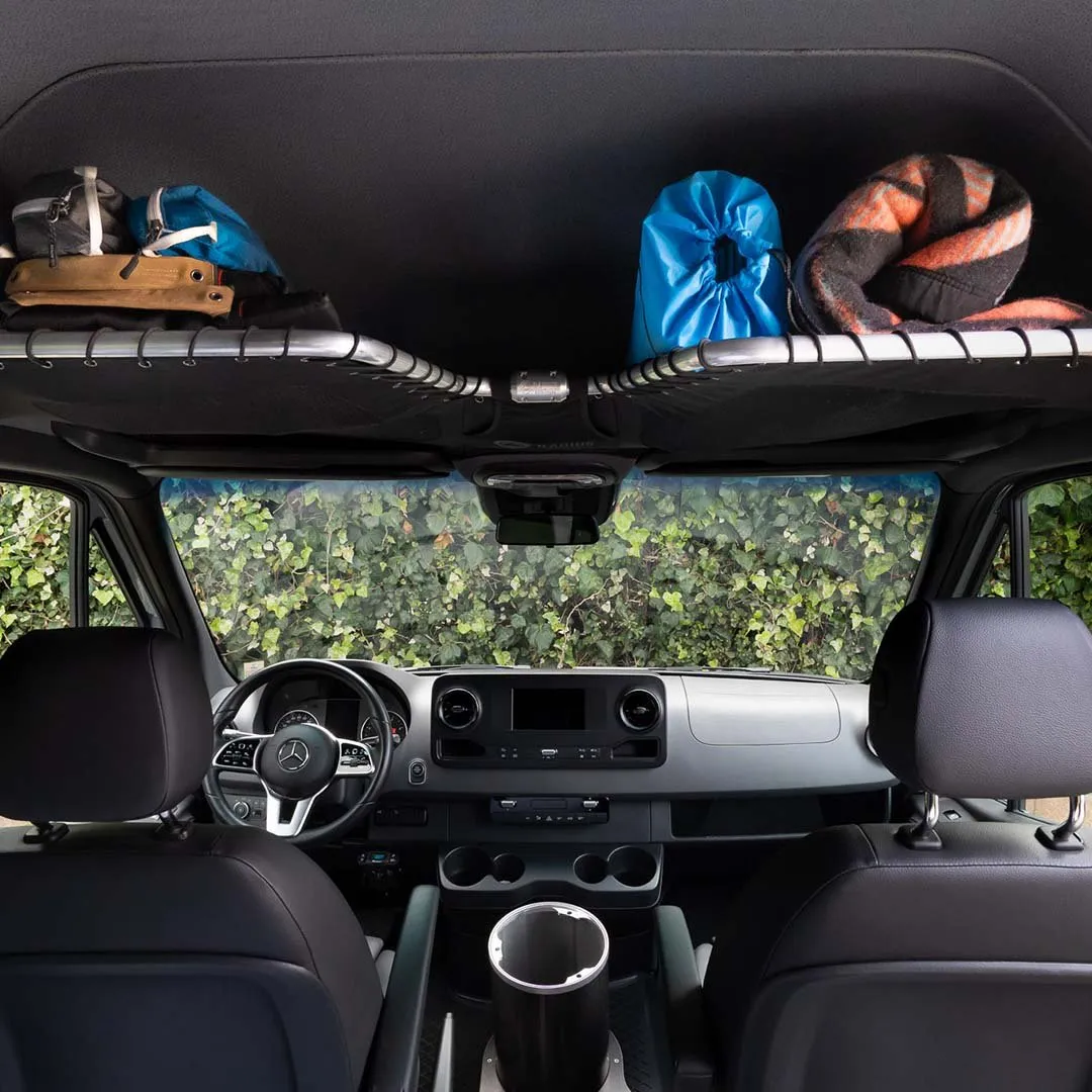 Sprinter Tubular Headliner Shelf [Radius Outfitters]