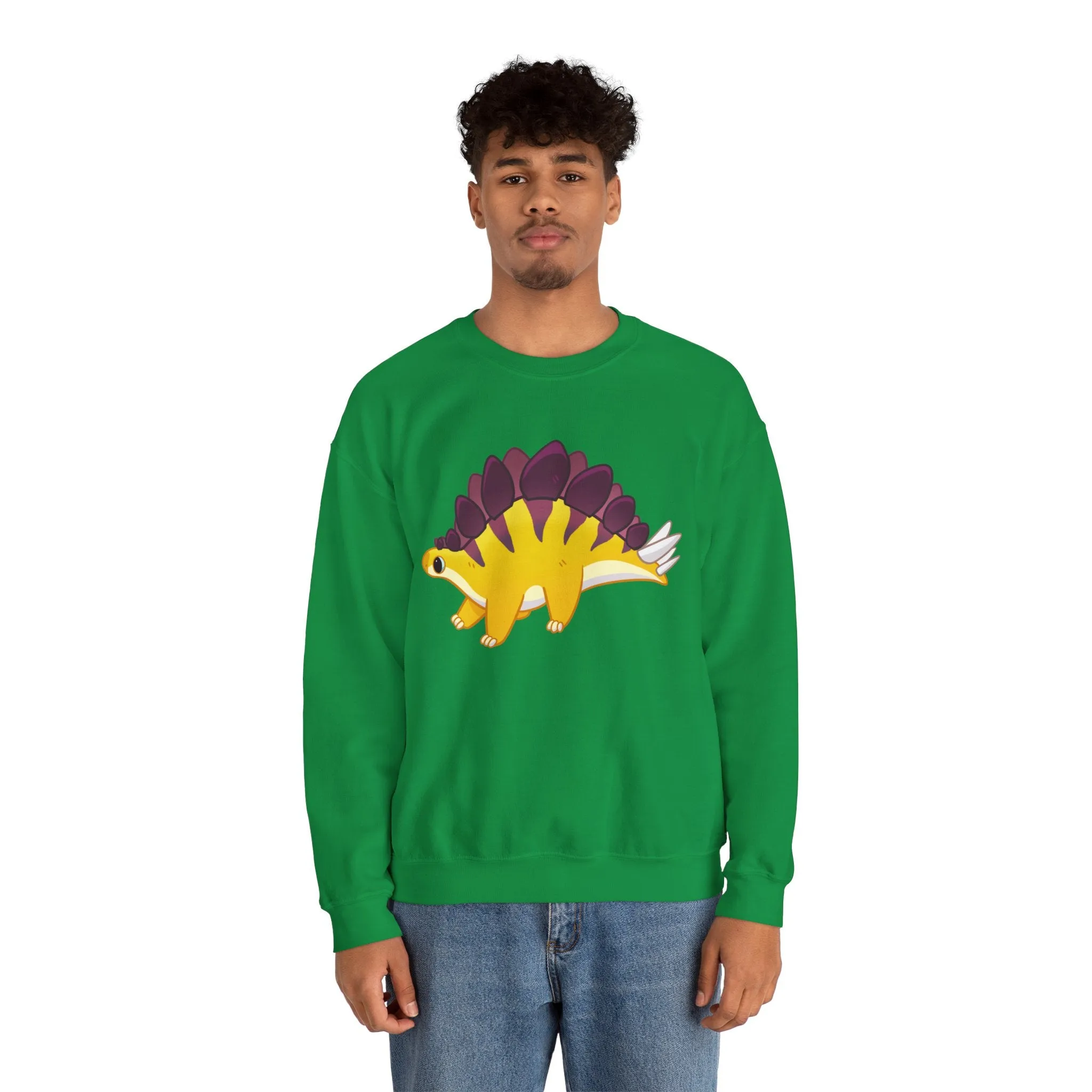 Stegosaurus - Unisex Heavy Blend™ Crewneck Sweatshirt