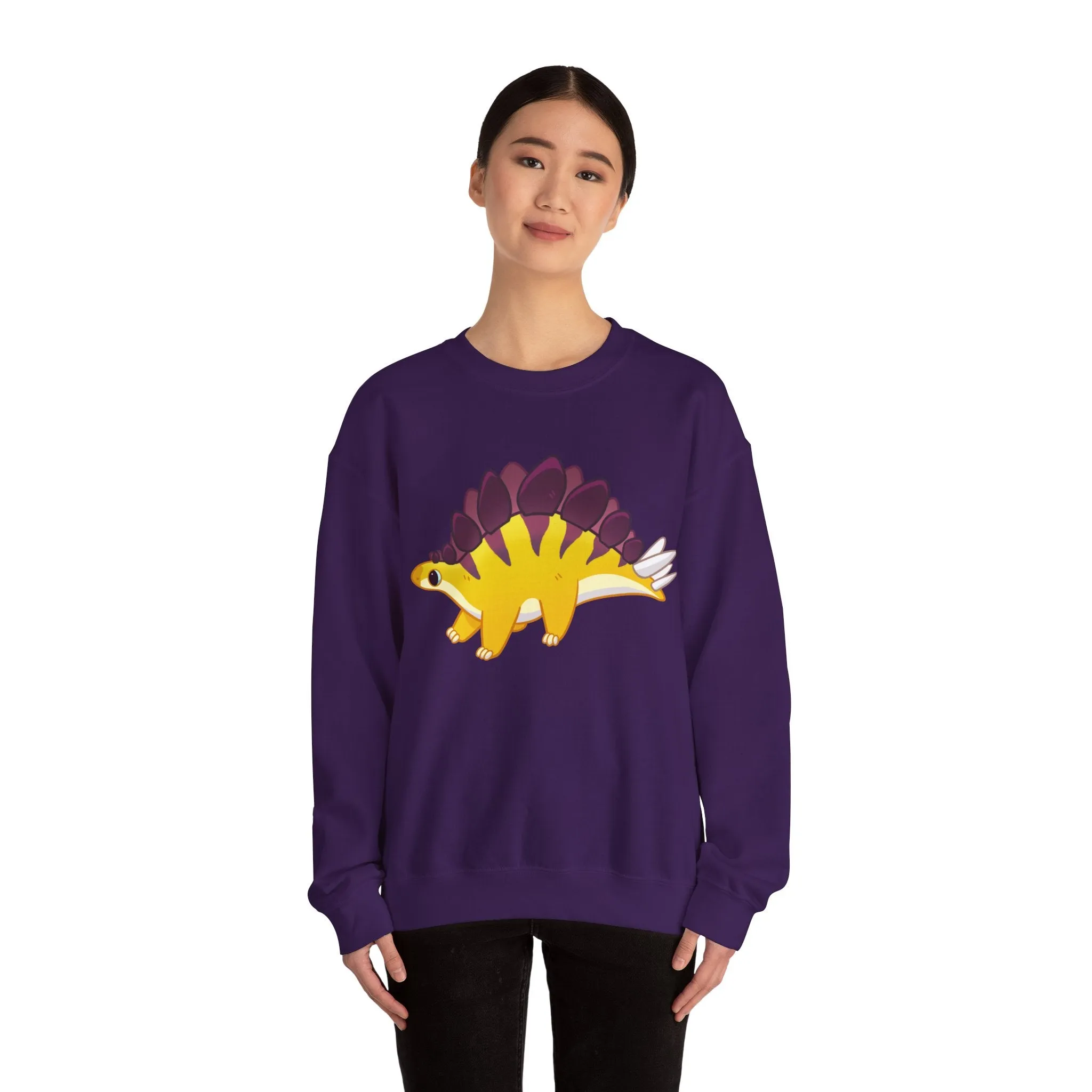 Stegosaurus - Unisex Heavy Blend™ Crewneck Sweatshirt