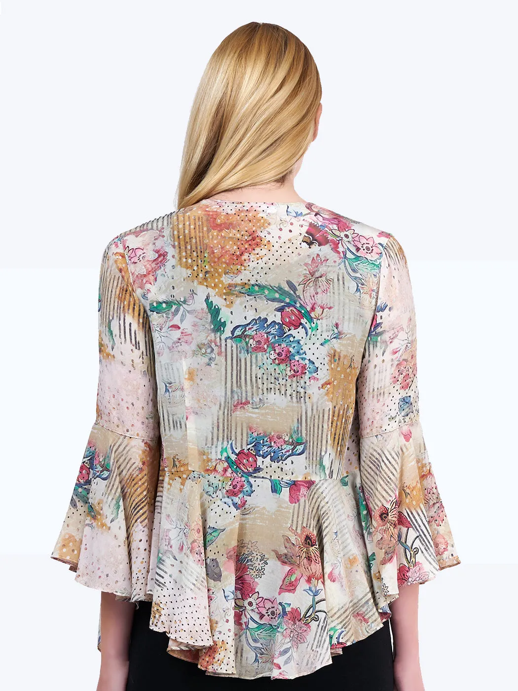 Tianello Jaipur Washable Silk Kai Kimono