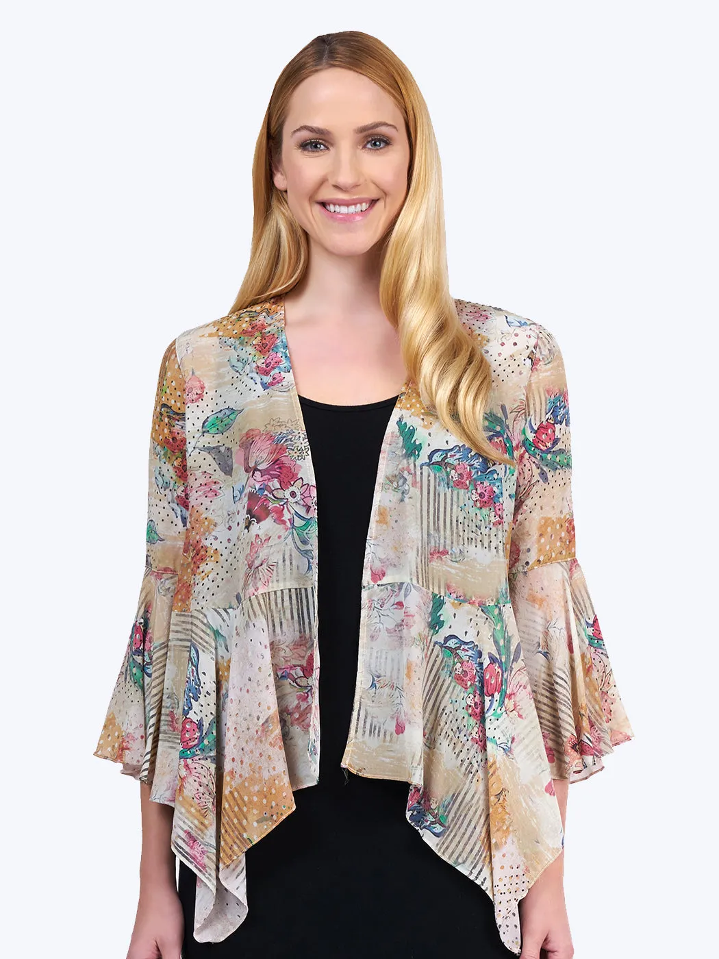 Tianello Jaipur Washable Silk Kai Kimono