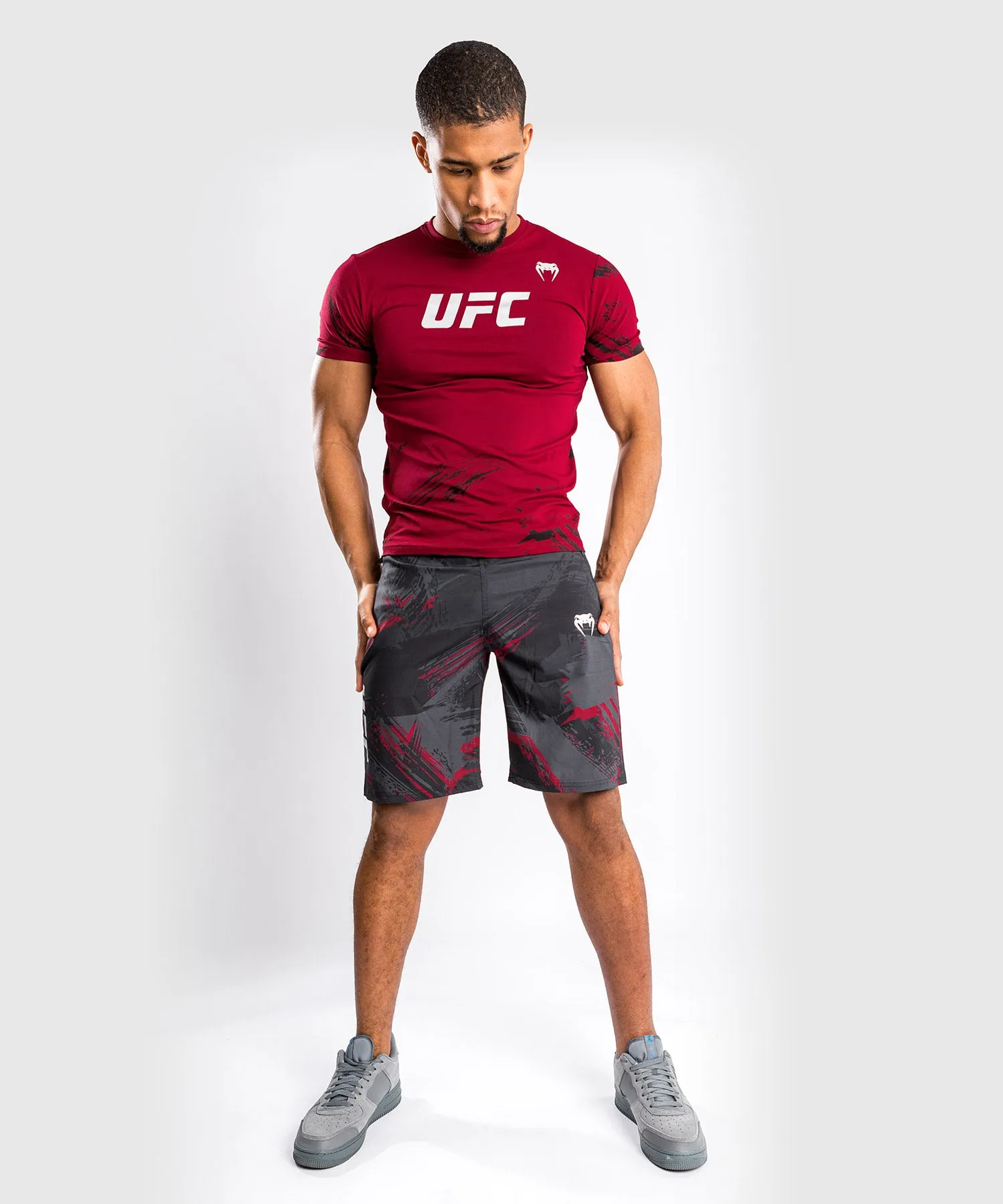 UFC Venum Authentic Fight Week 2.0 Men’s Performance Short - Black/Red