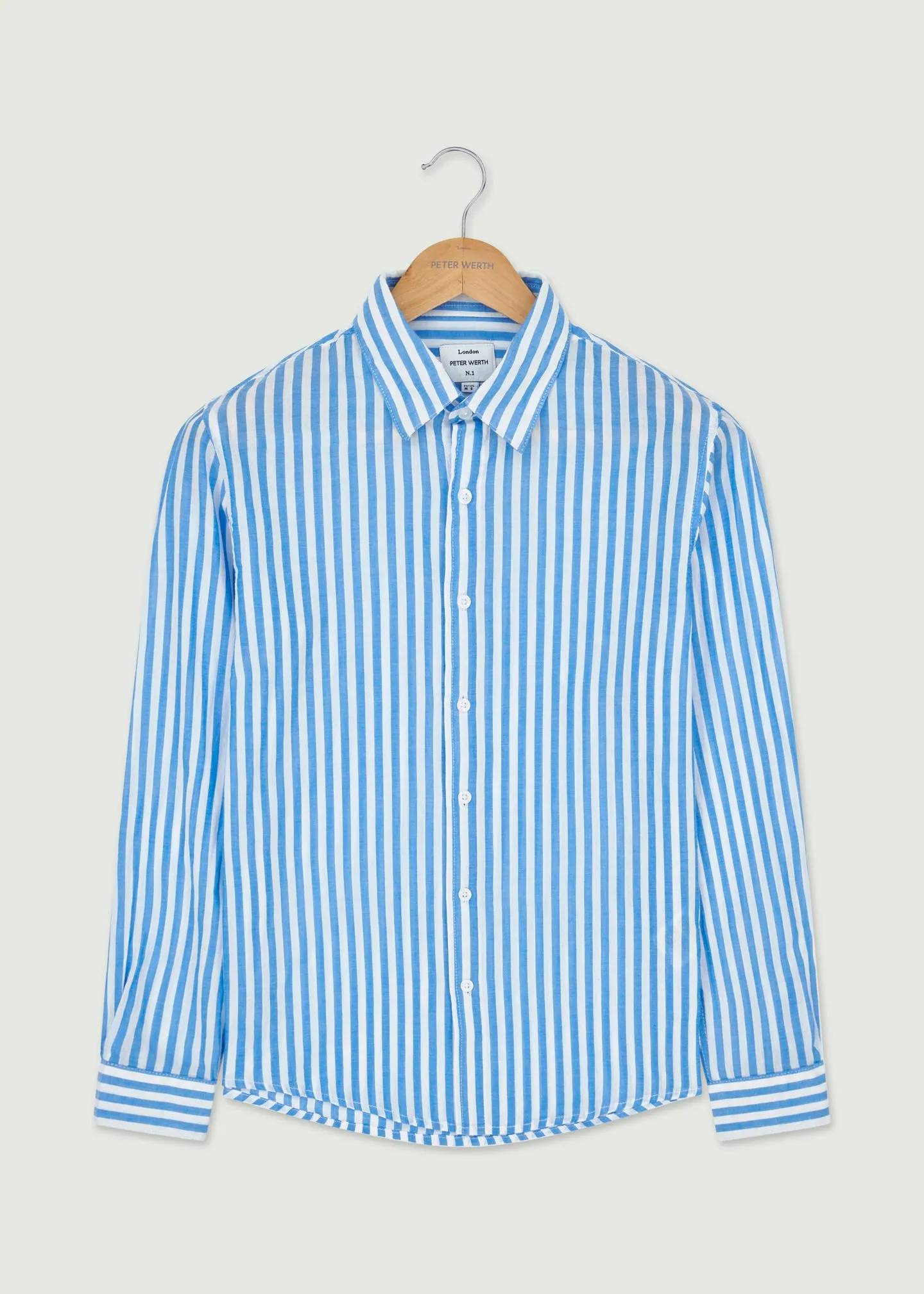 Valentine Long Sleeve Shirt - Blue