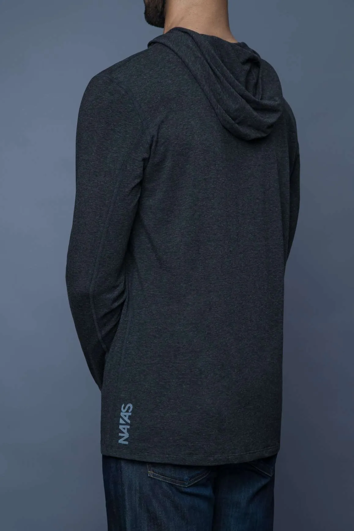 Vasquez Microstripe | Hooded Long-Sleeve Tall Shirt