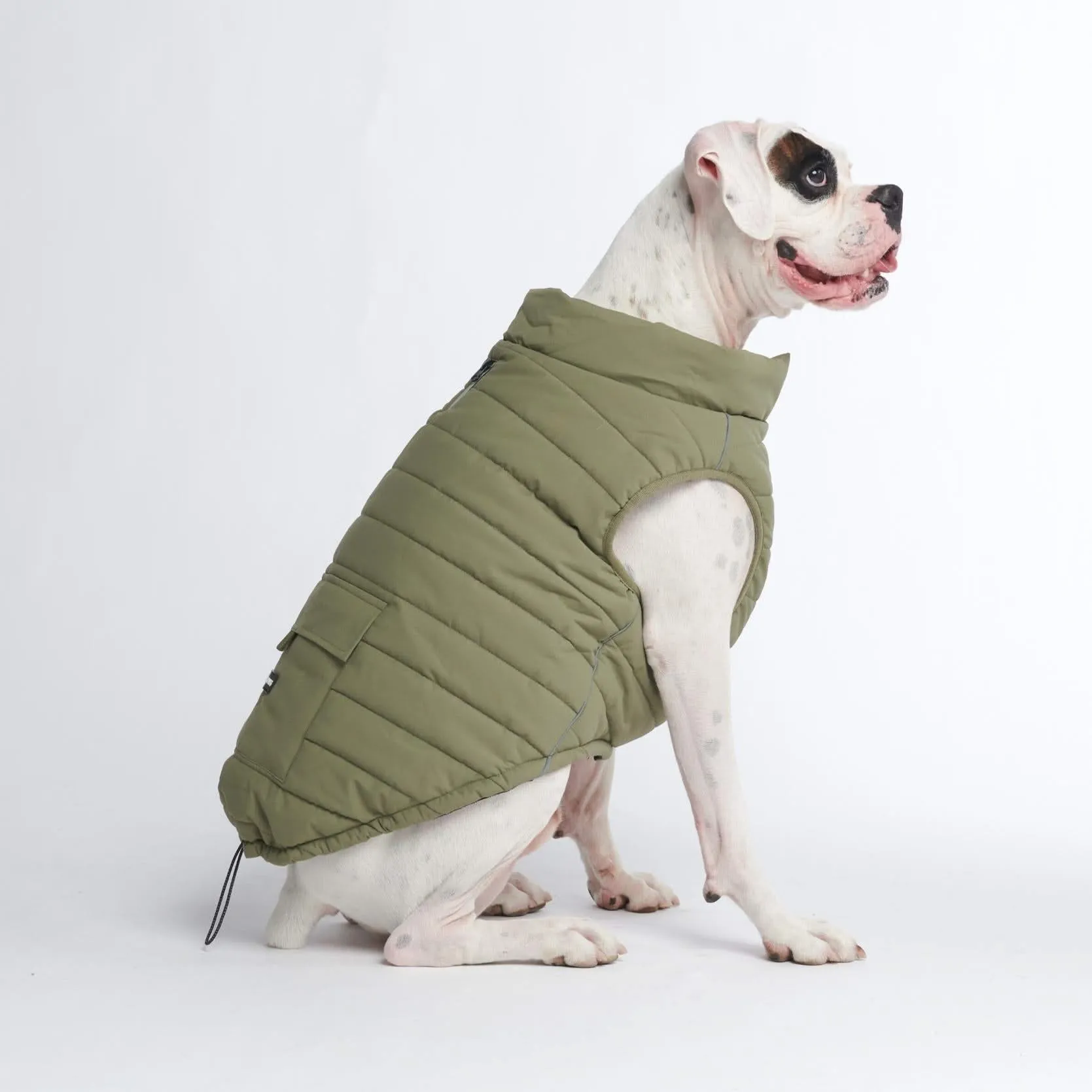 WarmShield Water-Resistant Jacket - Olive