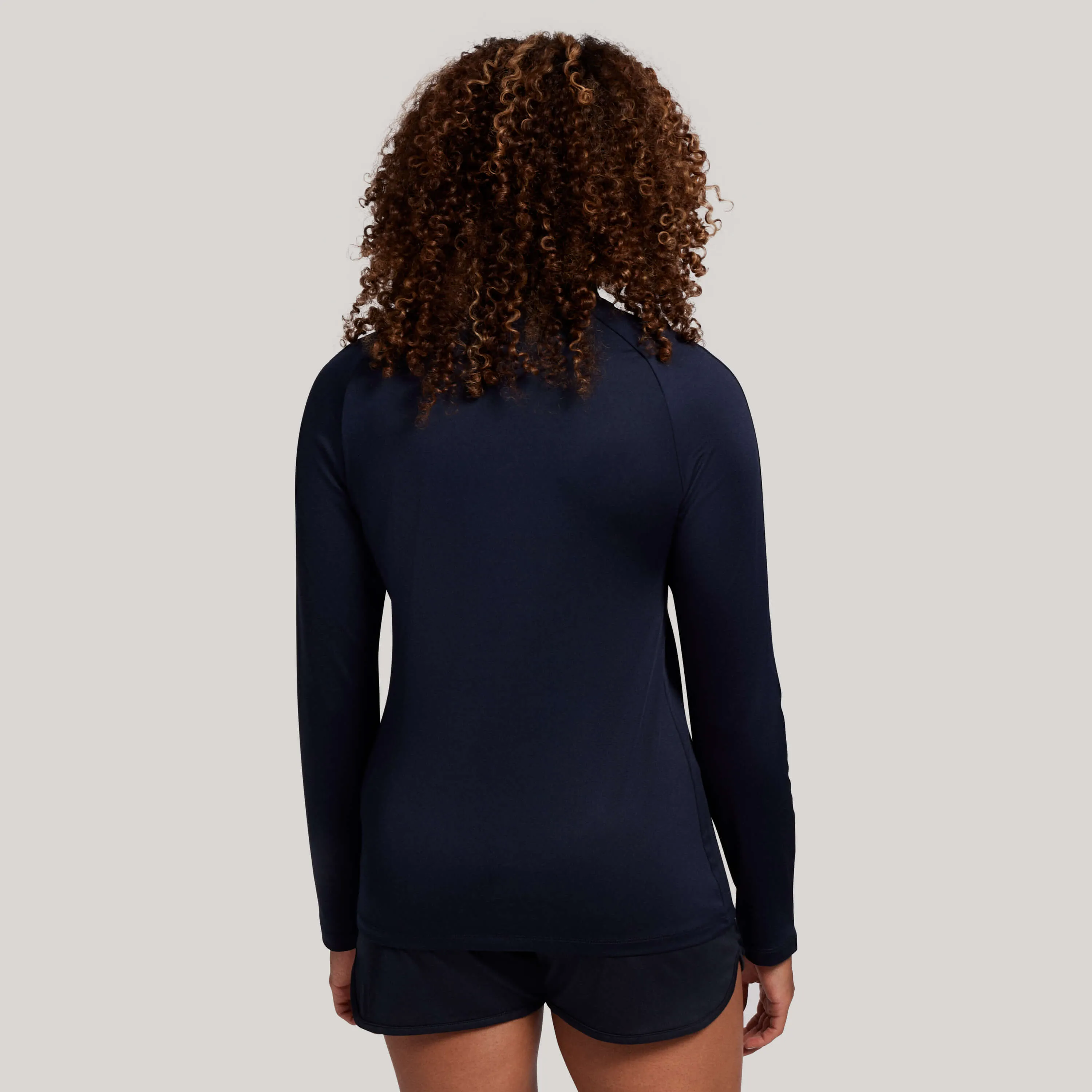 Women's Navy Multi Sport Half Zip Pullover